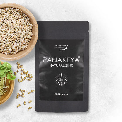 PANAKEYA® Natural Zinc – suplement diety (60 kapsułek)